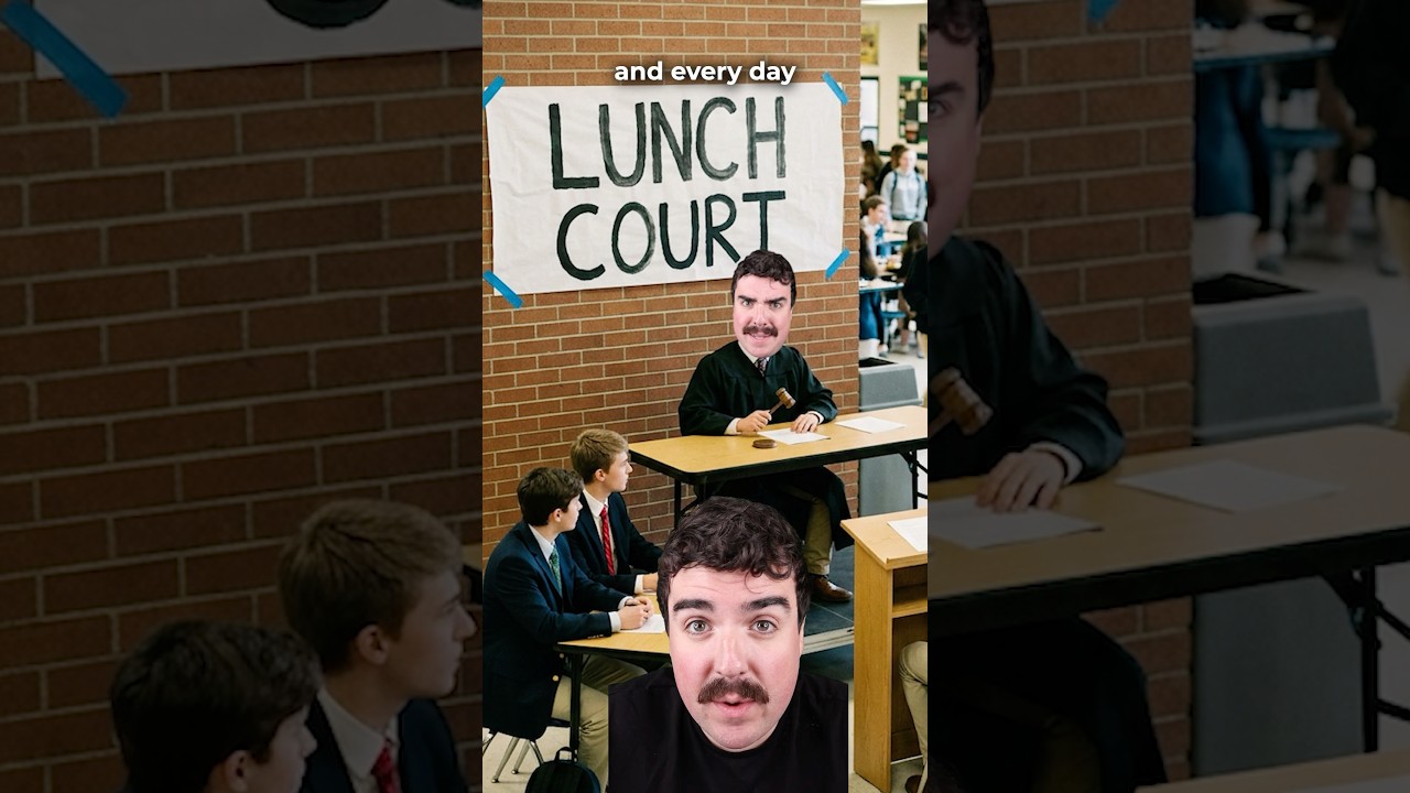 Kids Ran A COURT ROOM During LUNCH! 👨🏻&zwj;⚖️