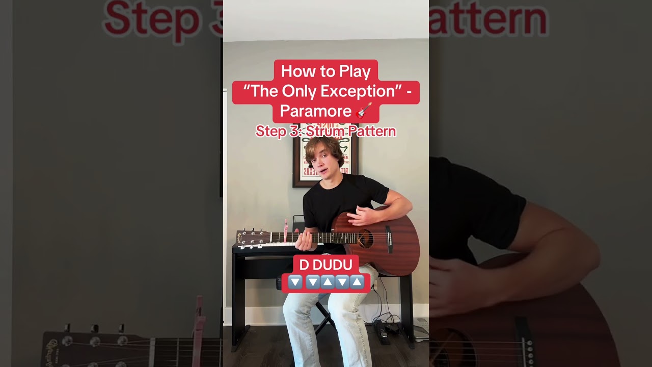 How to Play &ldquo;The Only Exception&rdquo; - Paramore 🎸