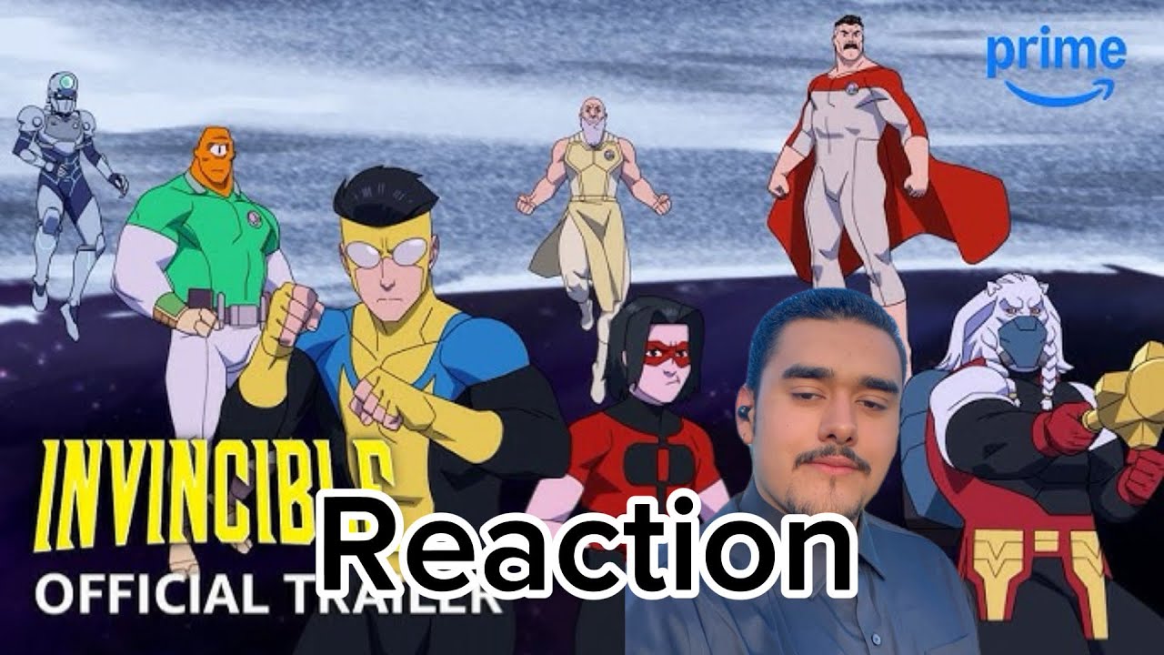Invincible season 4 -official trailer | prime video reaction!