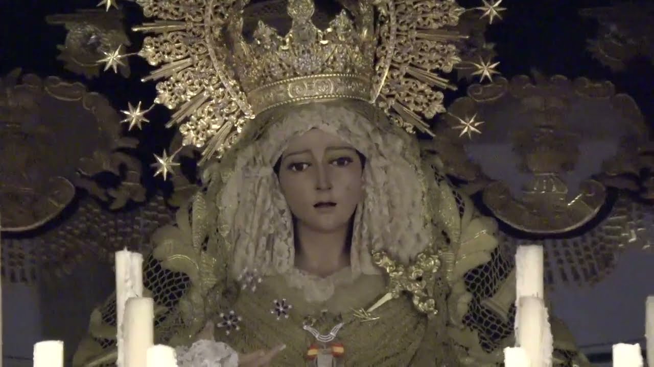 Virgen de las LÁGRIMAS en Callejón Espíritu Santo -Baeza 2025-