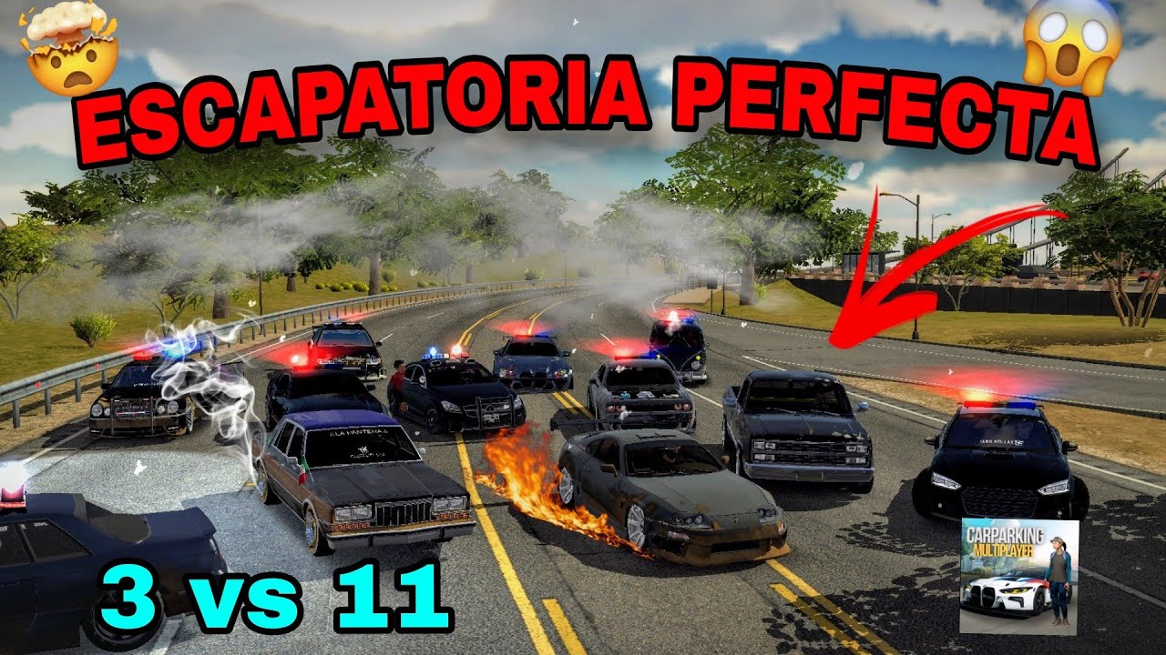 SALI A LAS CALLES A PROBAR MI SUPRA Y LA POLICÍA ME PERSIGUIÓ 😱🔥| Car Parking Multiplayer 