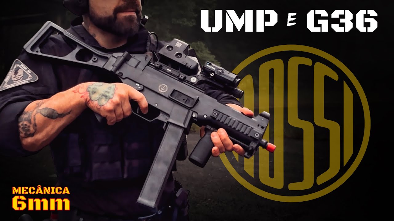 Review completo da UMP e G36 Rossi