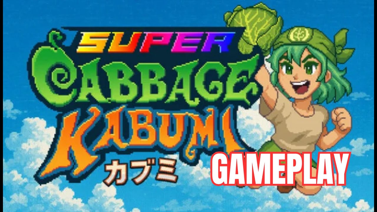 New Indie Game &ndash; Super Cabbage Kabumi &ndash; Gameplay (No Commentary)