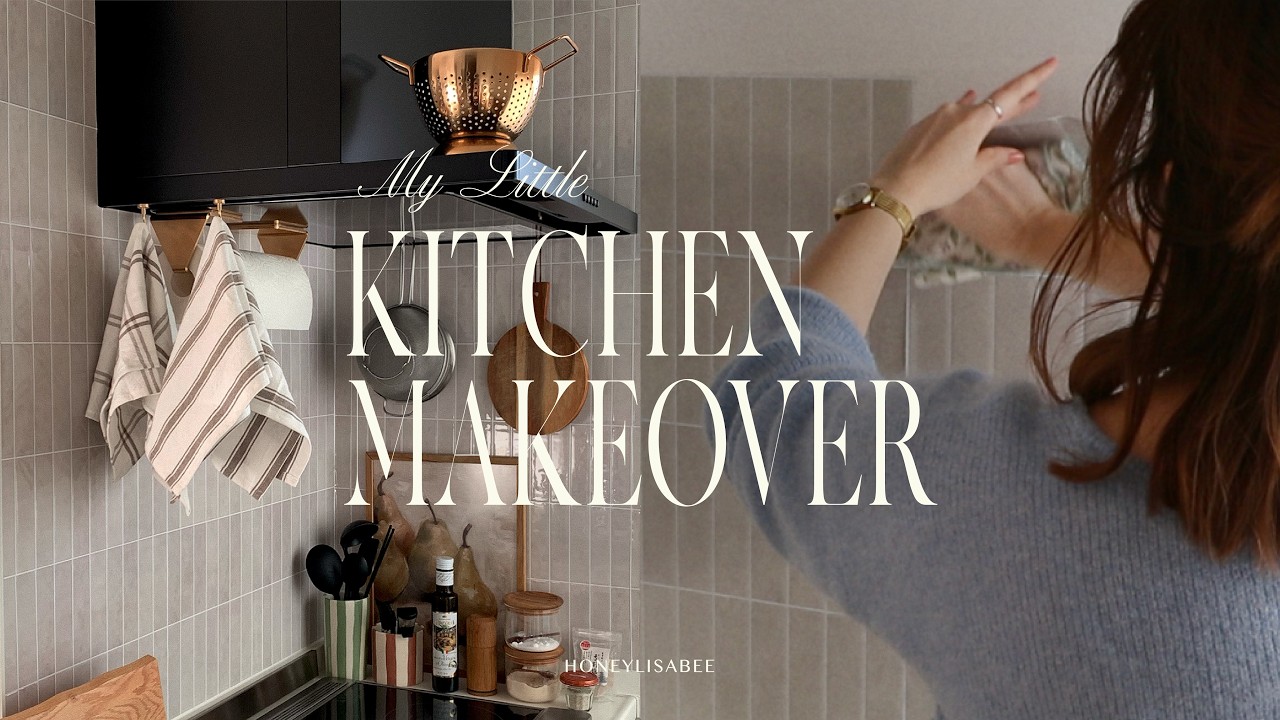 kitchen makeover｜賃貸キッチンをタイルでDIYリメイク