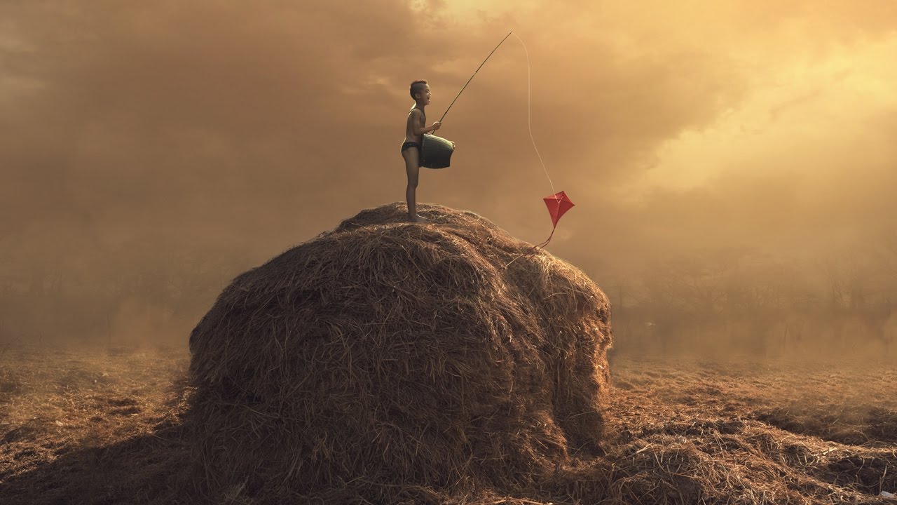 Photoshop Manipulation Tutorial | Fantasy Golden Hour Light Effects