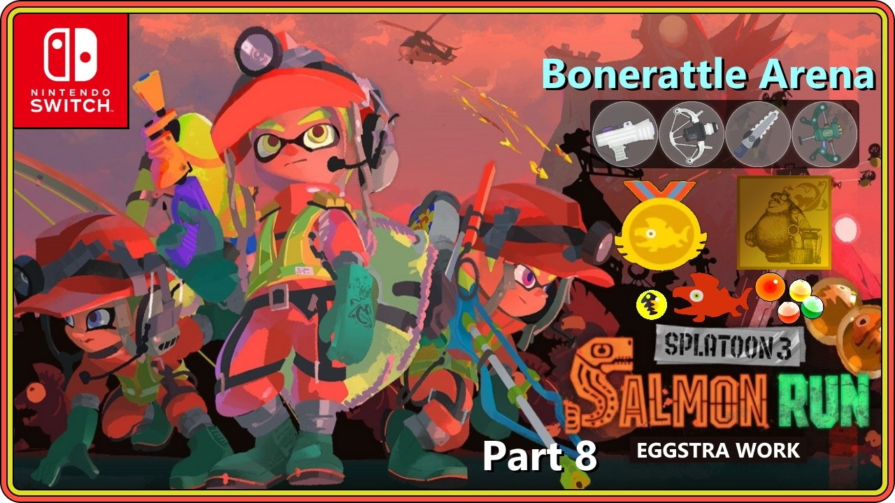 Live Stream: Splatoon 3 Eggstra Work Part 8 - Cheesing Grillers on High Tide!! (Switch)