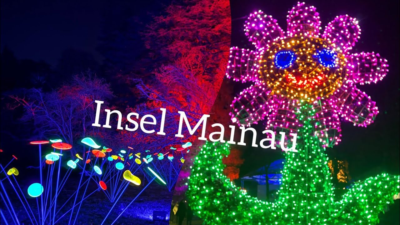 Magiczna Iluminacja na Insel Mainau ( Magical Light Show on Insel Mainau) ❄️