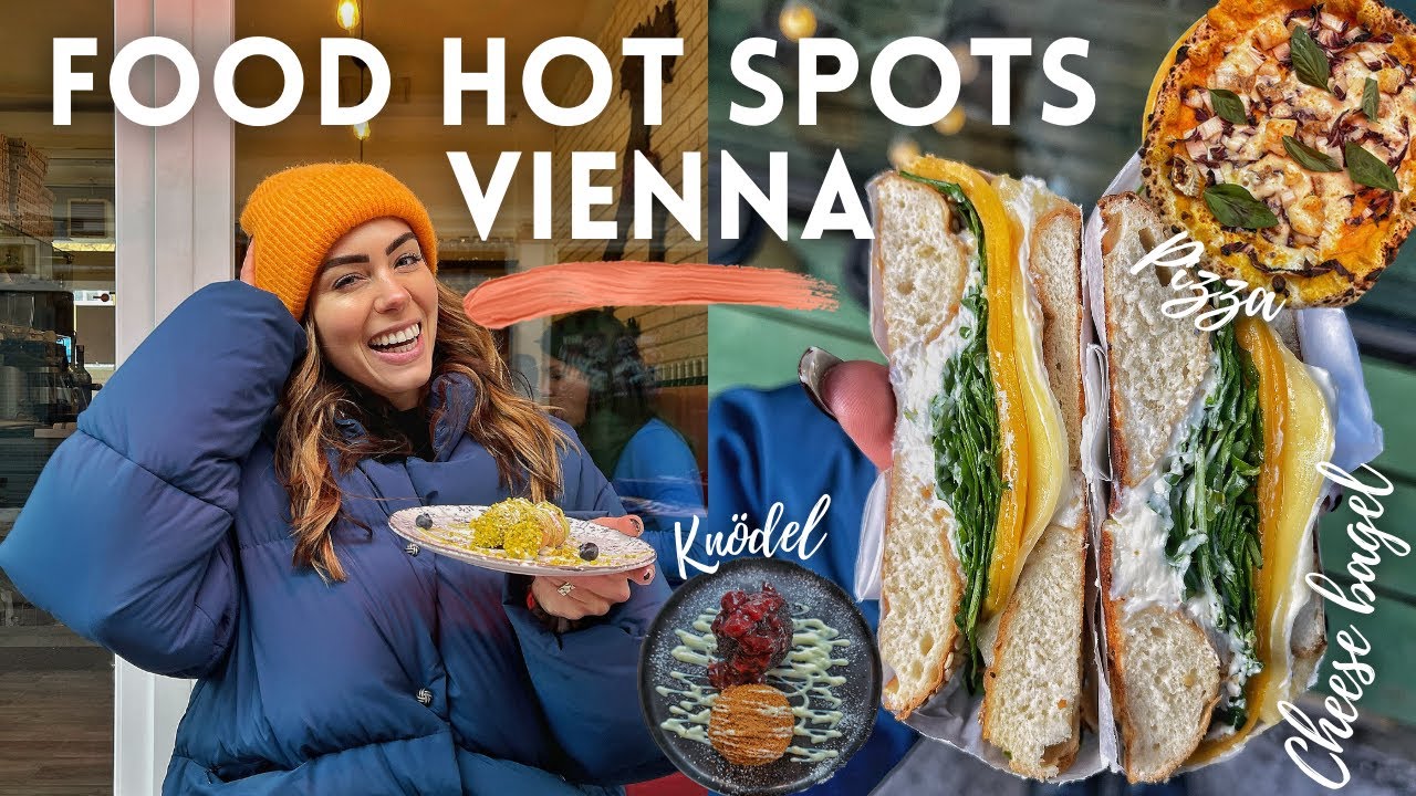 Ich teste die FOOD HOT SPOTS in WIEN mit @Lukasgalgenmueller I Pizza, Bagels, Knödel