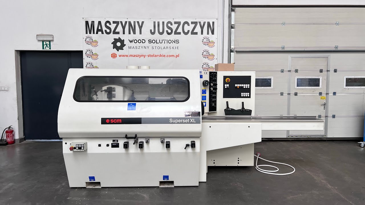 Strugarka czterostronna SCM Superset XL 