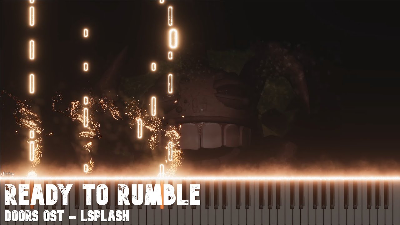 Ready To Rumble [Grumble Theme](Doors Floor 2 OST) Piano Arrangement - LSPLASH