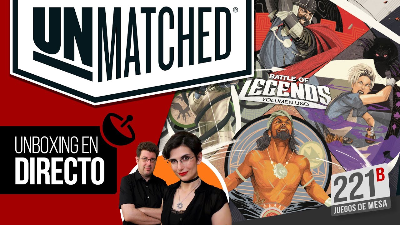 Unmatched Volumen 1 y Robin Hood vs. Bigfoot | Unboxing