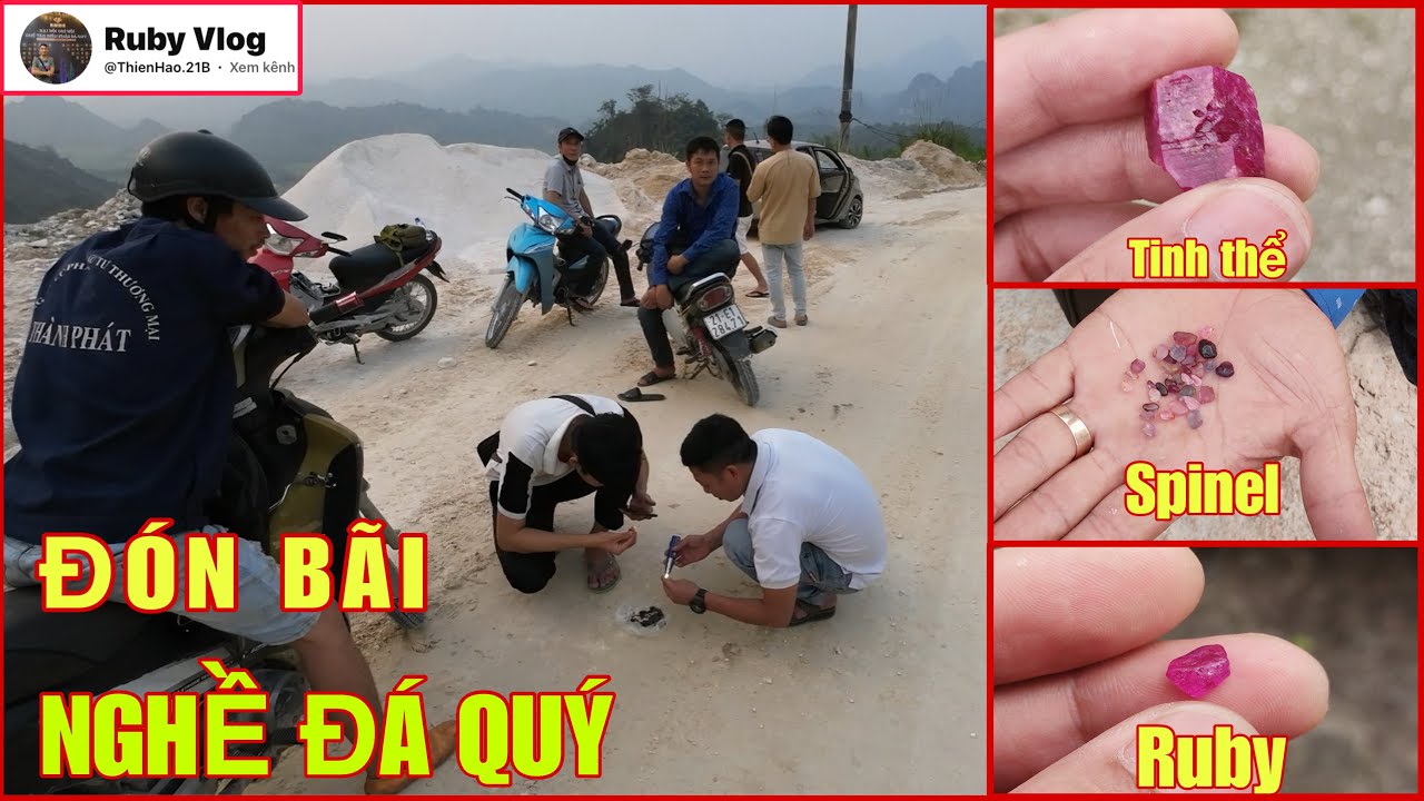 ĐÓN BÃI - NGHỀ ĐÁ QUÝ