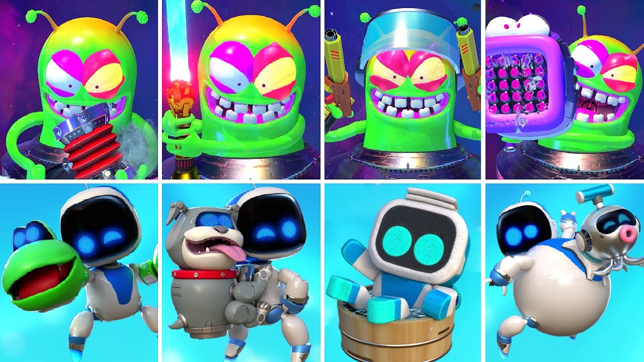 ASTRO BOT - All Space Bully Nebulax & ASTRO BOT Power-Ups