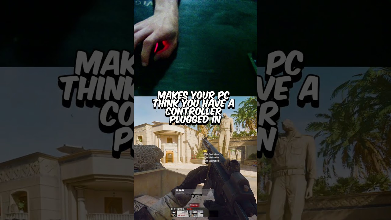 HOW TO GET AIM ASSIST ON MOUSE AND KEYBOARD | BLACK OPS 6 VIRTUE EMULATOR #callofduty #aimassist