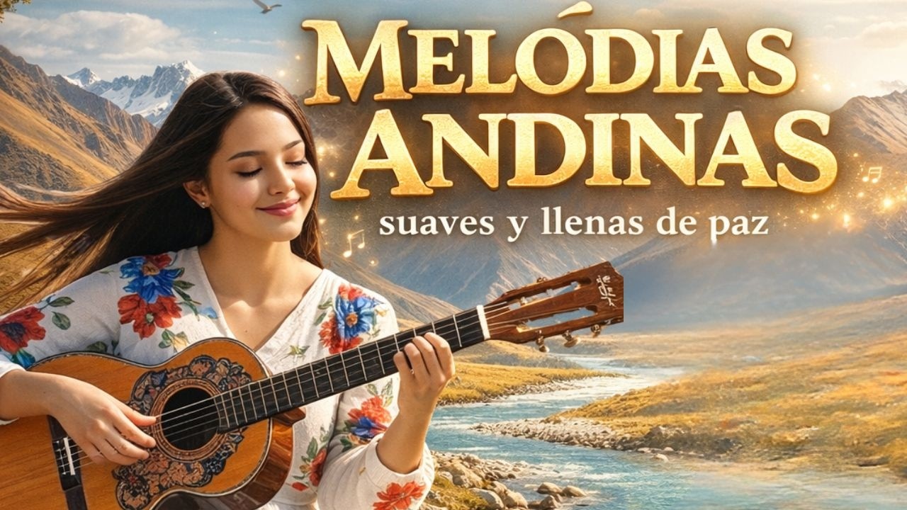 Melodías Andinas Suaves 🎶 1 Hora de Música Andina Cristiana para Orar y Descansar