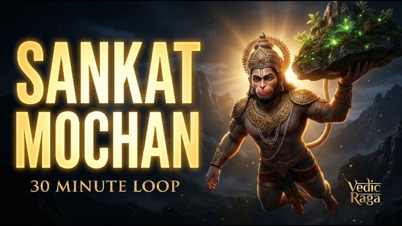 30 Minutes Most Powerful Sankat Mochan Hanuman Ashtak | Removes All Obstacles & Negativity