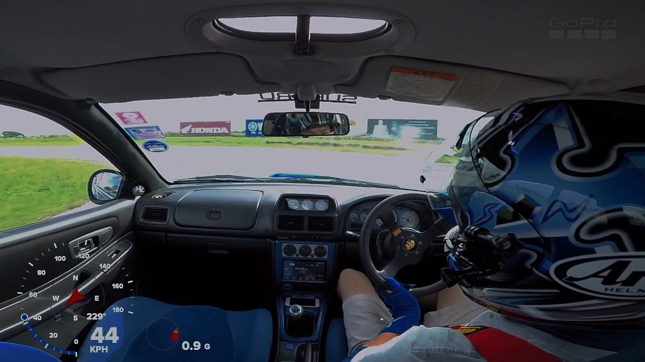 99' Subaru Impreza STI Type RA @ Thailand Circuit Nakornchaisri