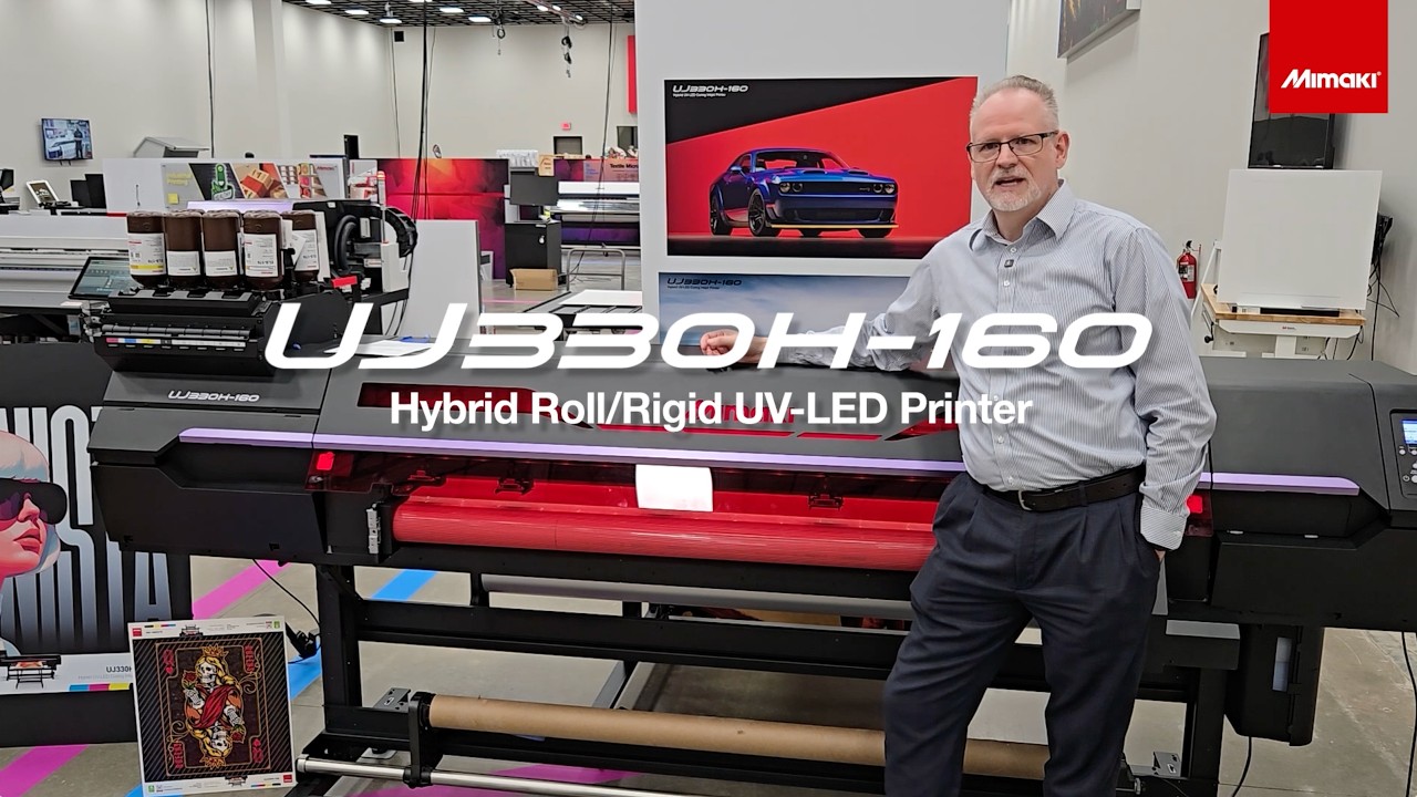 Гибридный УФ-принтер Mimaki UJ330H‑160