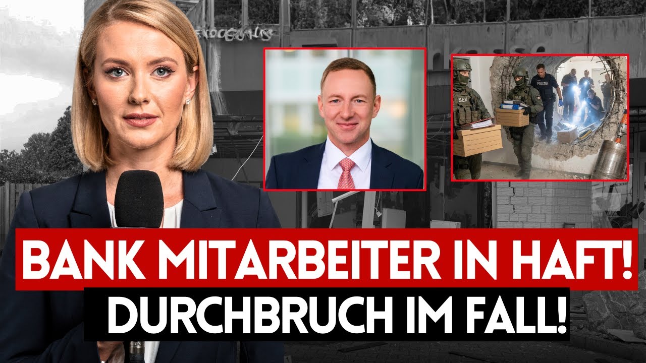 💥 EILMELDUNG: Bankmitarbeiter in HAFT! Schock-Wende im im Jahrhundert-Bankraub