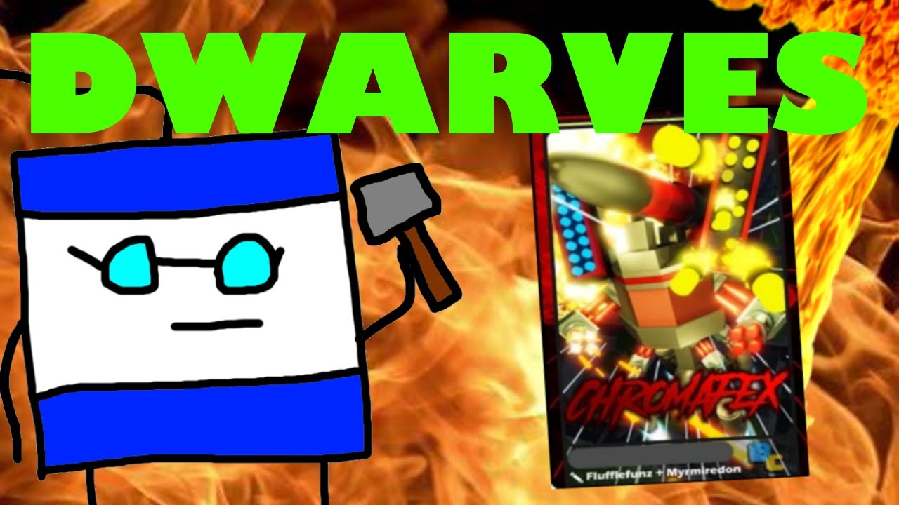 Having fun with Dwarves in blox cards!