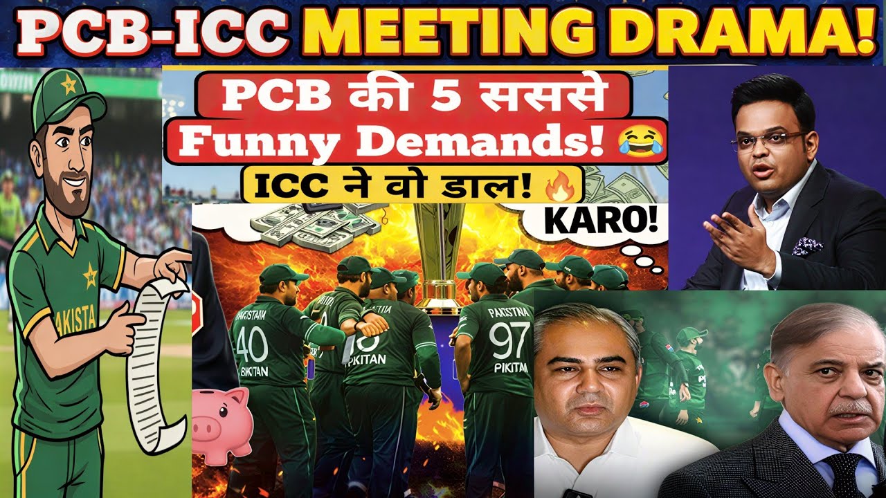 PCB की Demands पर ICC का फैसला | India vs Pakistan World Cup Meeting Explained | Indian Reaction