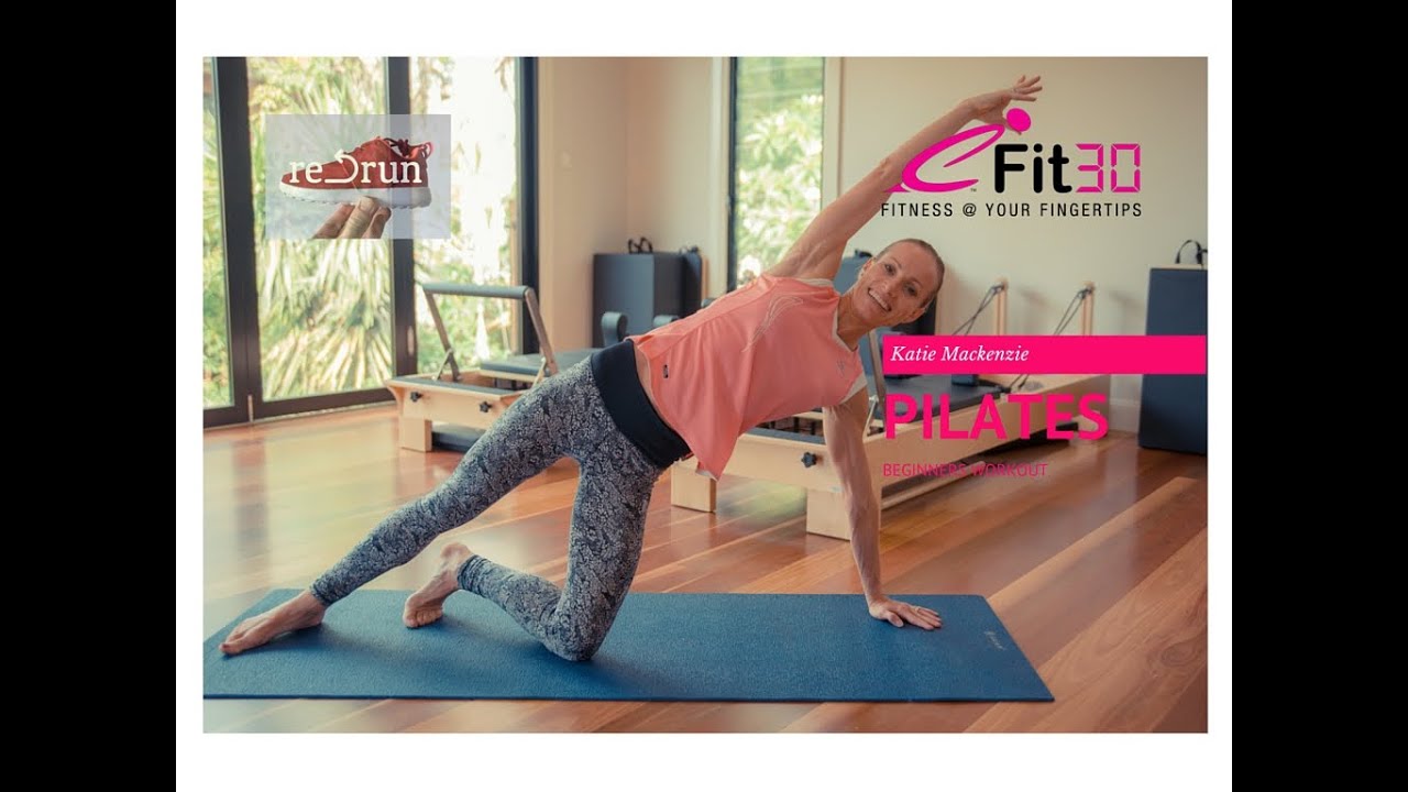 Katie Mackenzie from Re-Run: Beginners Pilates Workout