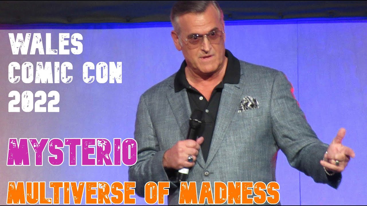 Bruce Campbell talks Doctor Strange & Multiverse of Madness / Mysterio - Wales Comic Con 2022