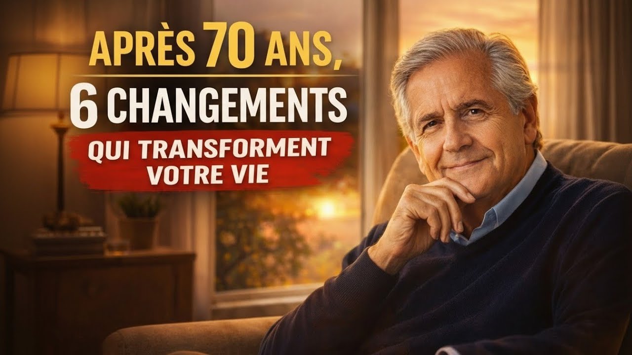 Après 70 ans, ces 6 changements transforment votre vie à jamais