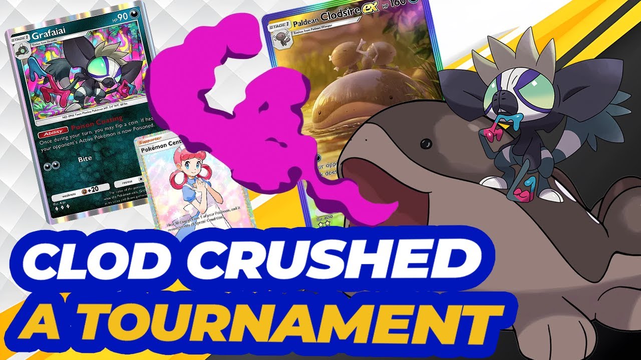 Clodsire EX CRUSHED a tournament in Pokémon Pocket, I HAD to check it out!