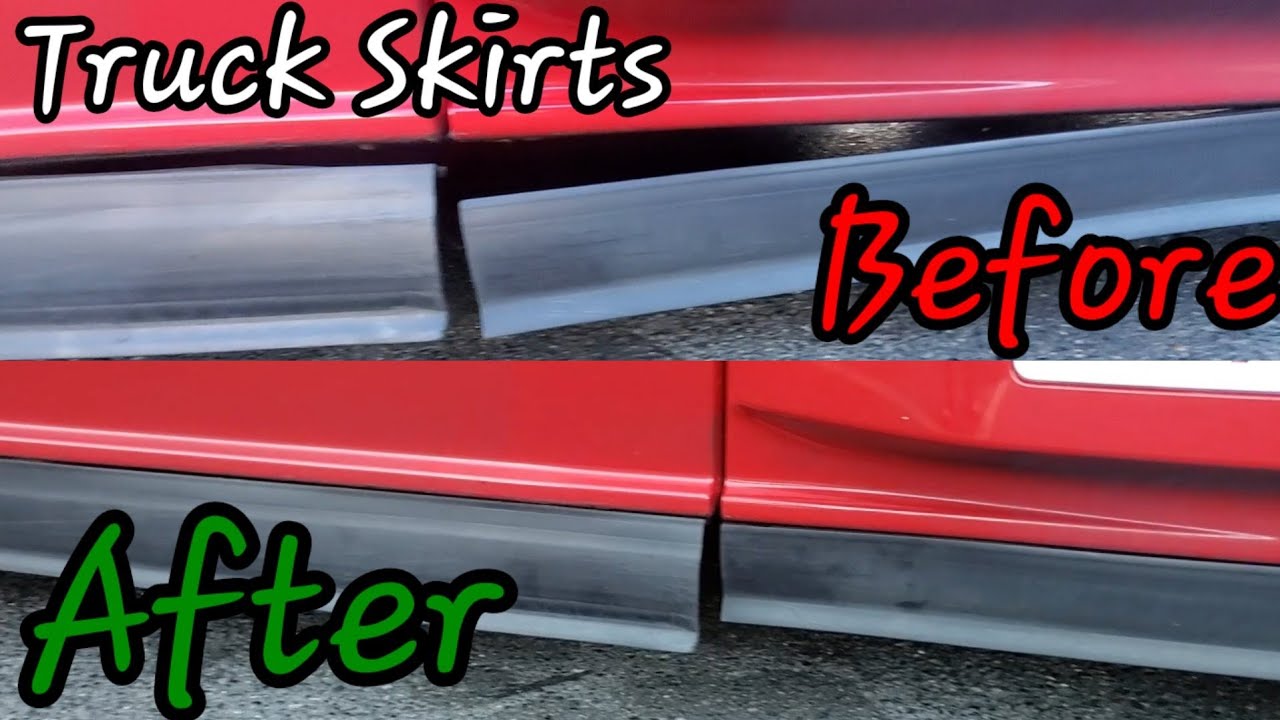 D.I.Y How To fix Freightliner Cascadia lower side skirts/2018-2023... vlog #17
