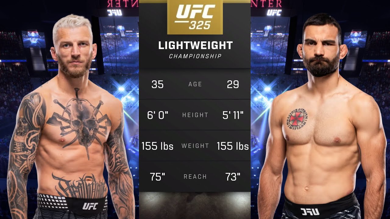 Dan Hooker vs Benoit Saint Denis Full Fight - UFC 325 Fight Night