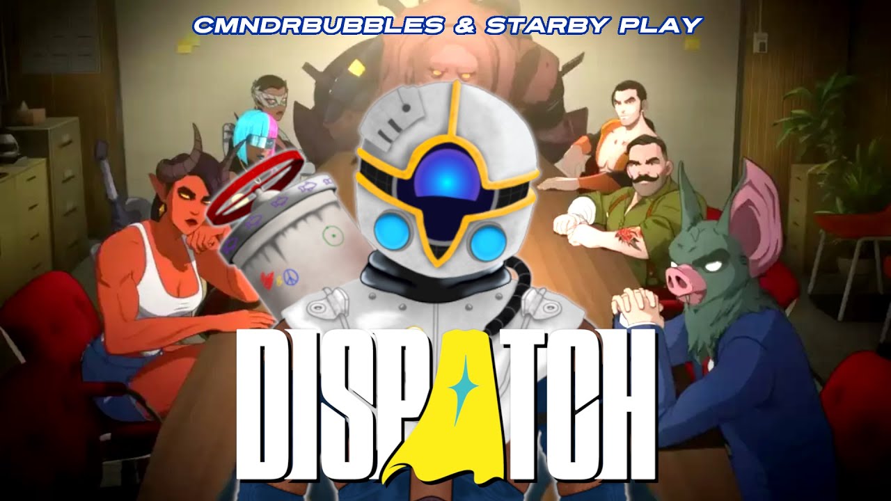 I LOVE SUPERHEROES! | Playing Dispatch (Episodes 1-3) w/ Starby