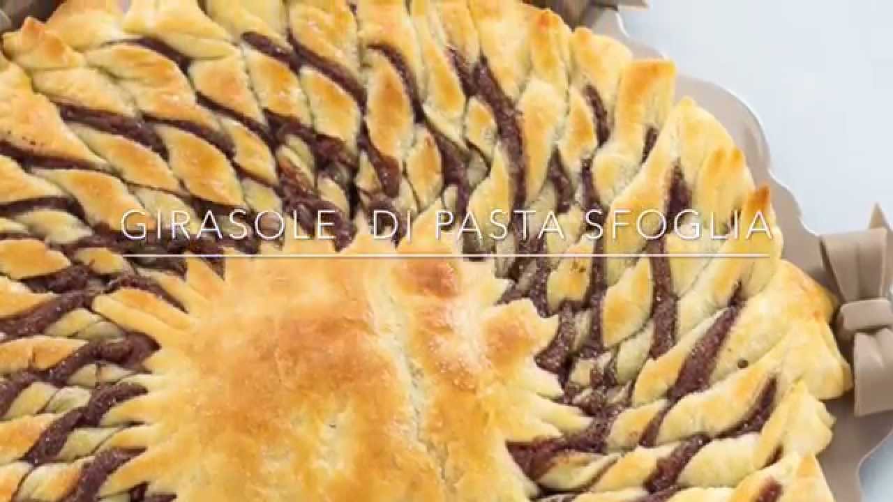 Torta Girasole di Pasta Sfoglia - Chiarapassion