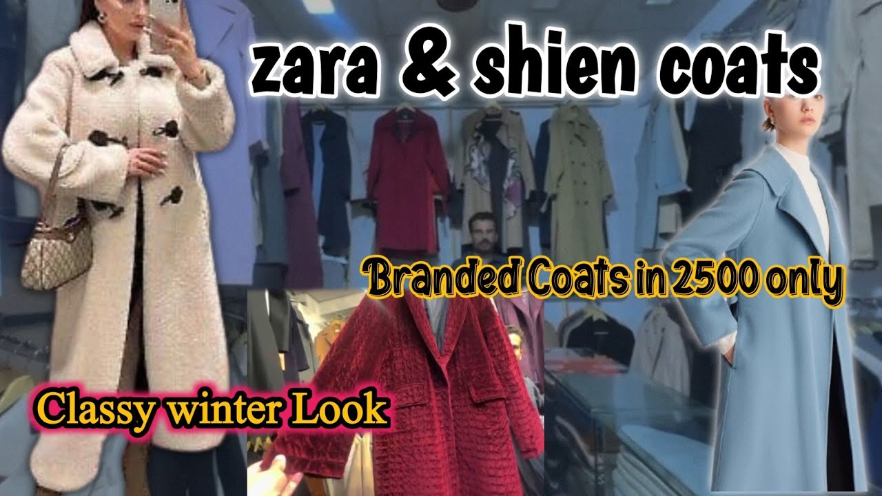Hidden shopping spot/zara & Shien original coats for winter ❄️/Classy Look for winter