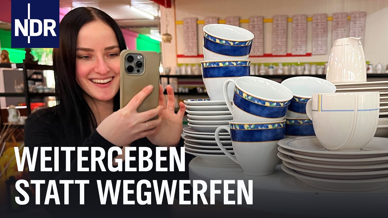 Nachhaltig helfen im Sozialkaufhaus Kiel | Die Nordreportage | NDR Doku