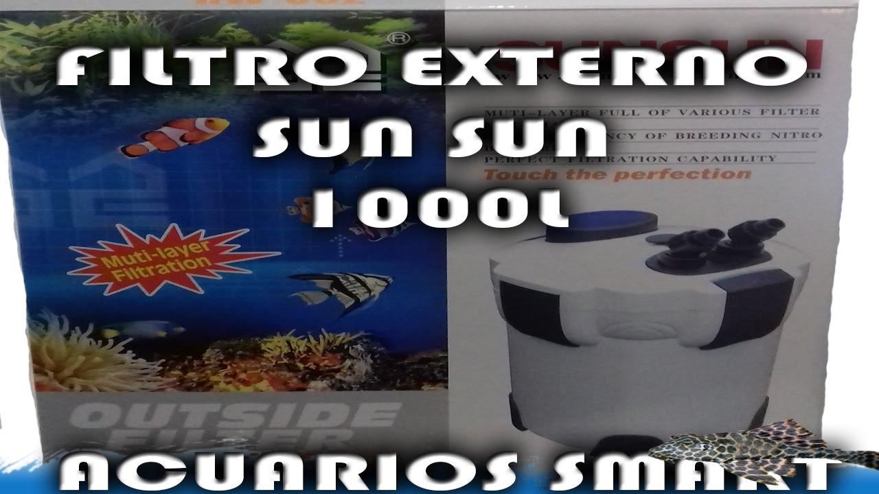 Filtro externo : SUN SUN 1000L