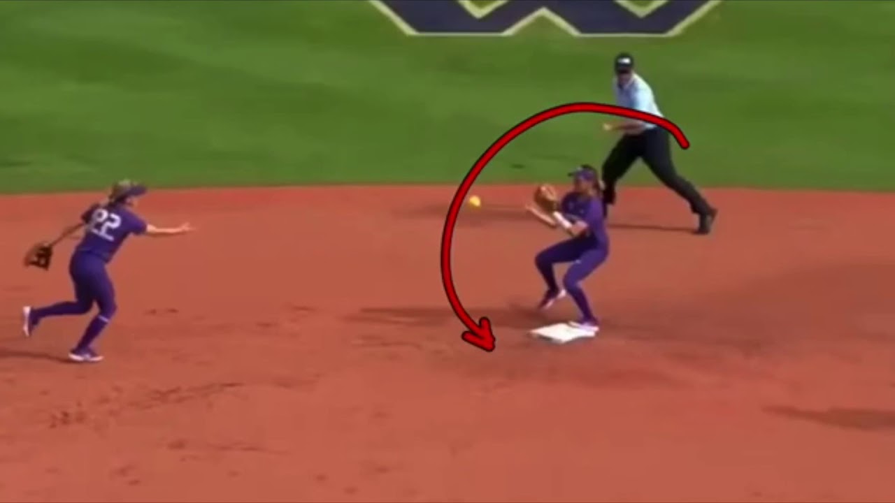 Softball Double Play Mechanics [Softball Infield Tips]
