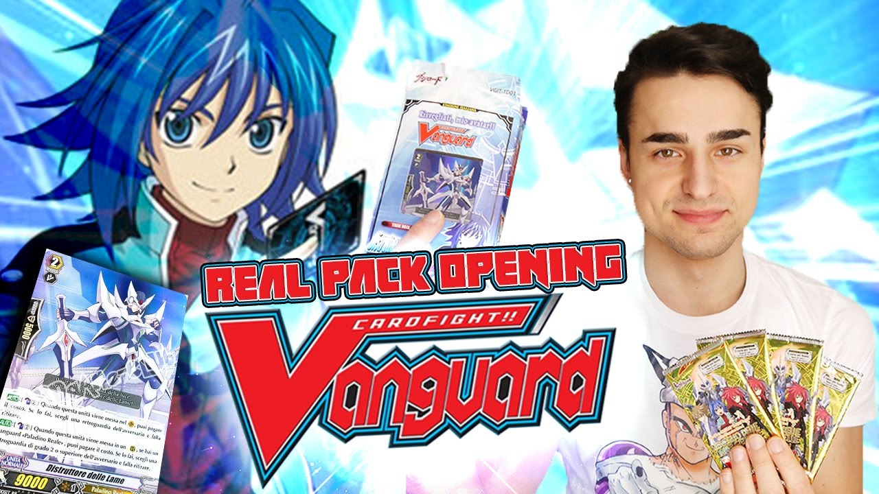 REAL PACK OPENING CARDFIGHT VANGUARD, la mia nuova PASSIONE! | Vanguard Ita