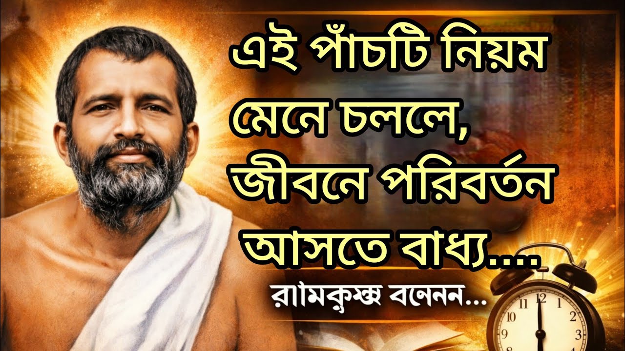 রামকৃষ্ণ দেবের এই পাঁচটি কথা মেনে চললে পরিস্থিতি বদলাতে বাধ্য । আমাদের আসল শত্রু কে জেনে নিন 
