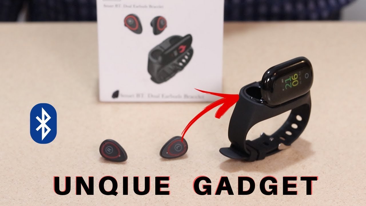 Unique Gadget | Fitness Band + Bluetooth Earbuds | Unique Fitness Band | Tech Unboxing 🔥