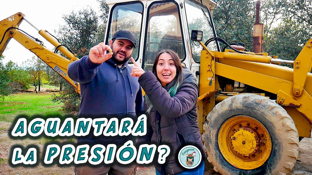 ¿Aguantarán las RUEDAS la PRESIÓN de AIRE y AGUA en la EXCAVADORA? 🚜💨