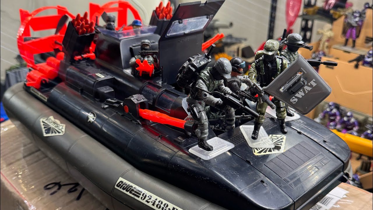 Давайте распакуем несколько фигурок G.I.Joe!!!