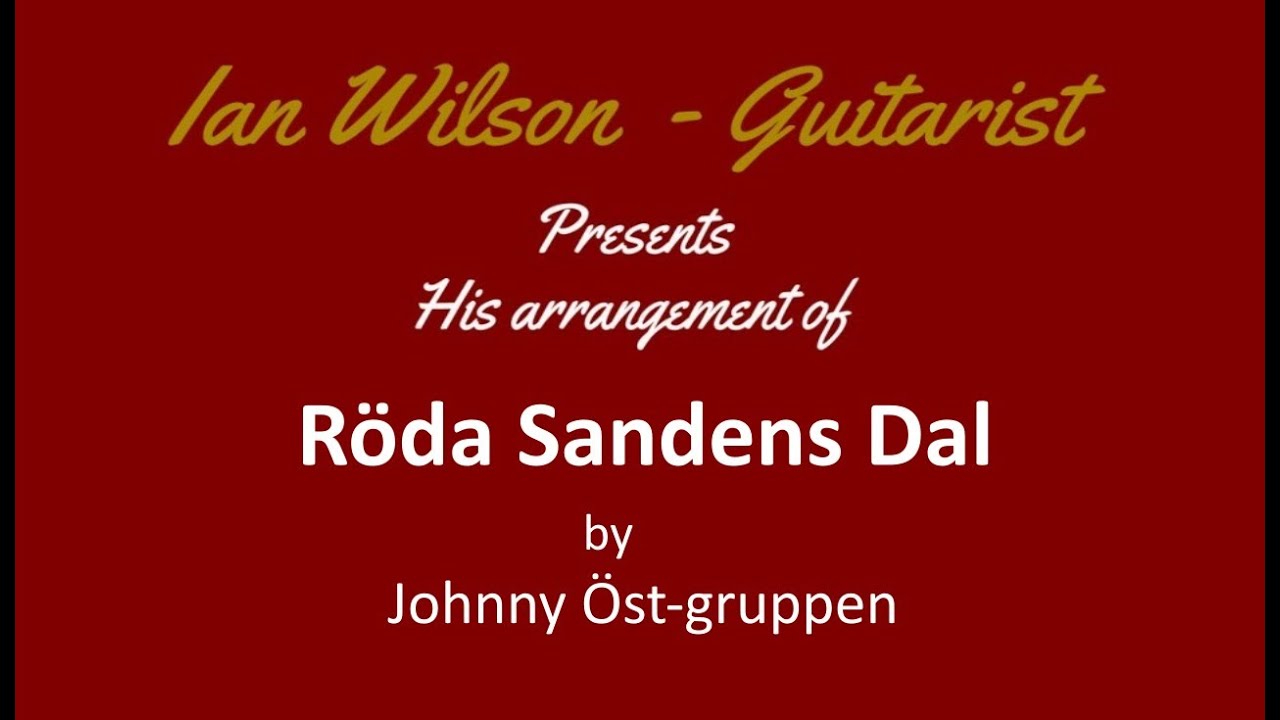 Röda Sandens Dal    Vally of the Red Sands
