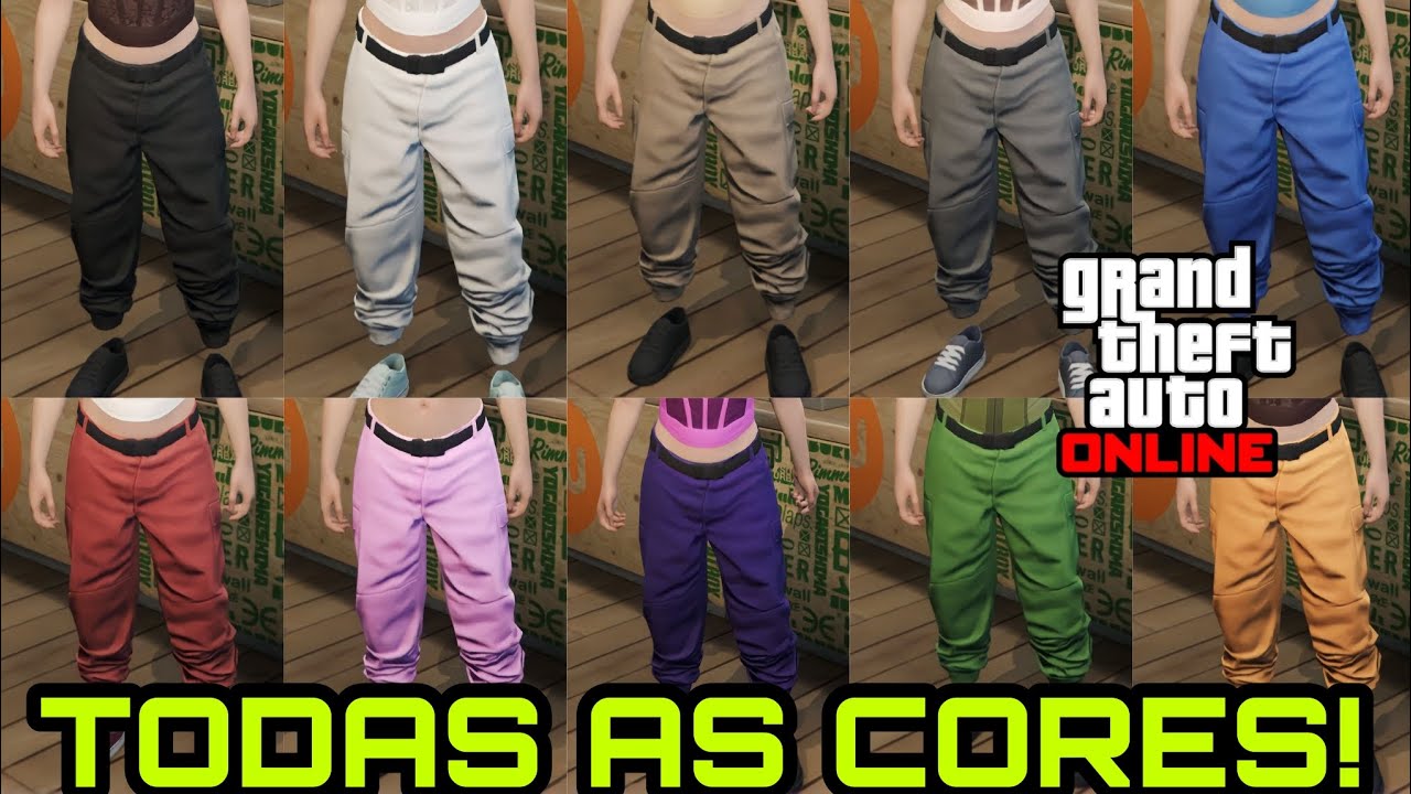 GTA 5 ONLINE | COMO PEGAR TODAS CALÇAS MEIA NA CANELA PARA PERSONAGEM FEMININA **MODO CRIADOR** PS4