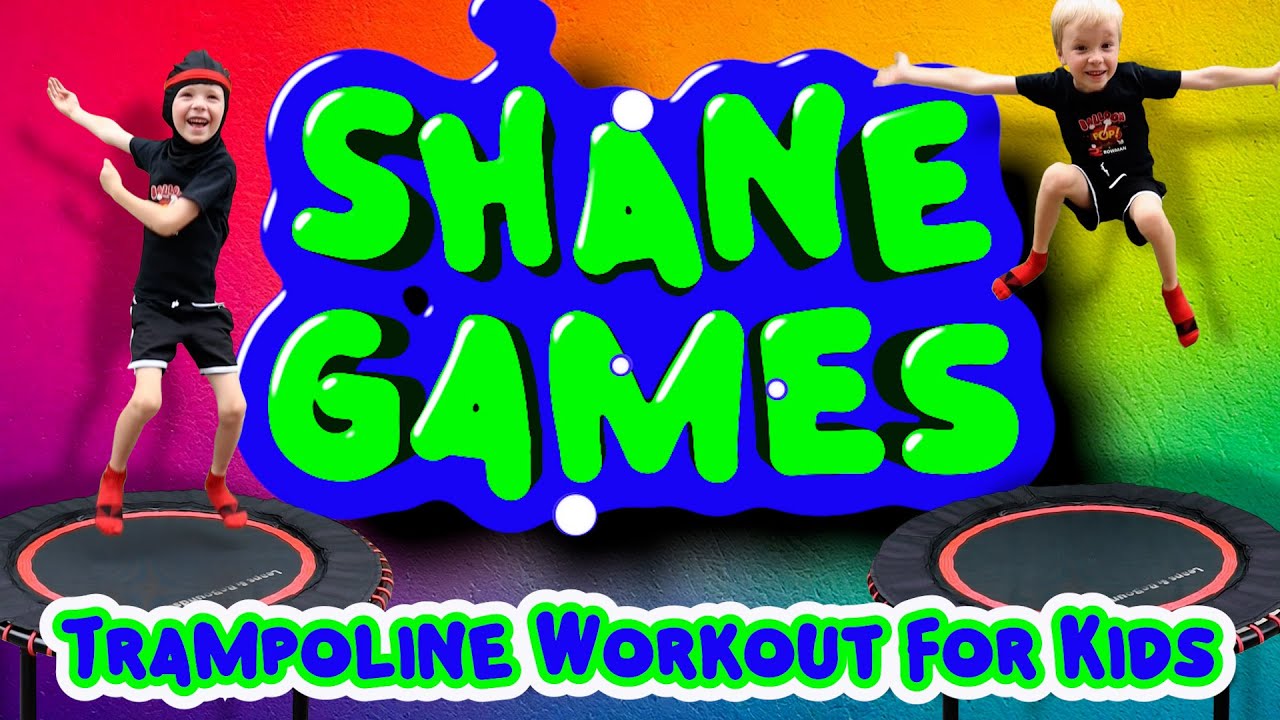 Trampoline Workout For Kids  |  Best of Shane Games  |  PE Bowman