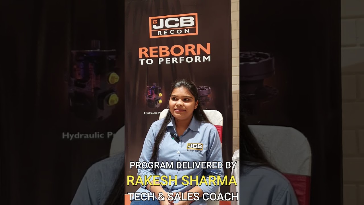 Feedback of my Technical + Sales training for JCB dealership Rajesh Motors Pvt Ltd Kota #jcb #sale