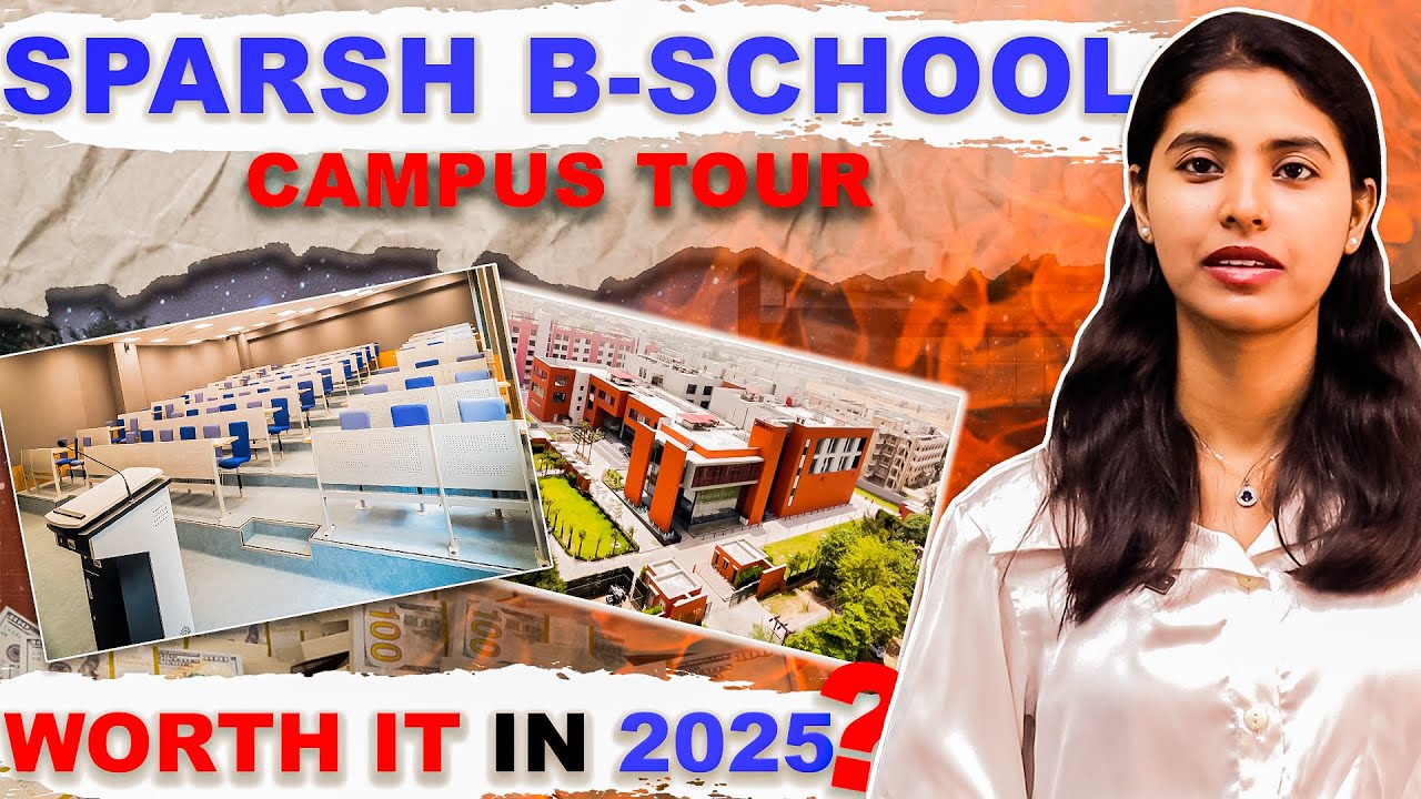 Sparsh Global Business School Campus Tour | SGBS Reviews | Placement | Fees | Sparsh Vlogs
