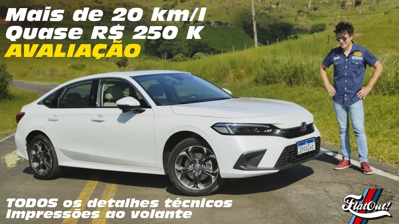 NOVO CIVIC HÍBRIDO: eis como ele faz mais de 20 km/l. Mas vale os 245 mil? AVALIAÇÃO