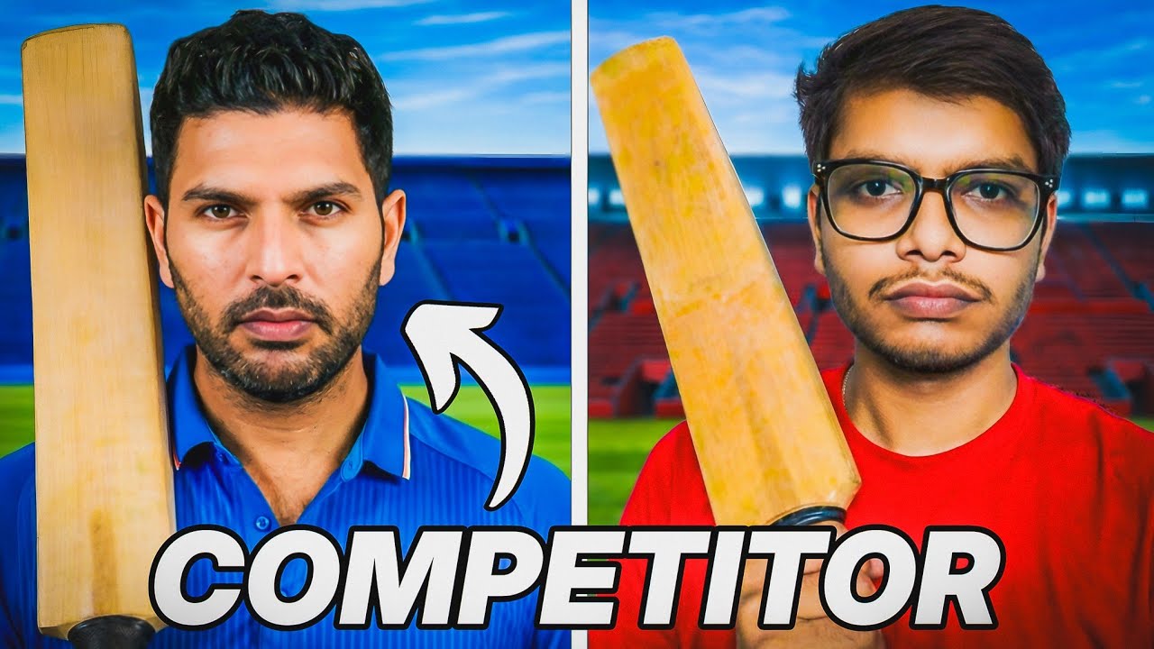 I hit 6 sixes in 1 over like Yuvraj Singh!!
