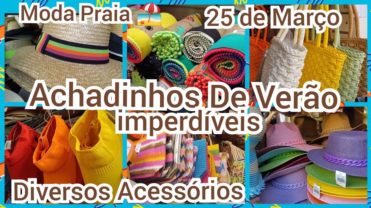 🛍️🏖️  LOJA DE ACESS&Oacute;RIOS -MODA  PRAIA 🏖️ NA 25 DE MAR&Ccedil;O- LOJA DU CARECA